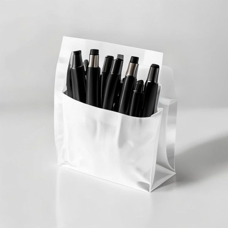 0.5mm中性筆替芯 20支裝｜無品牌白底商品圖｜DKEY香港辦公用品
